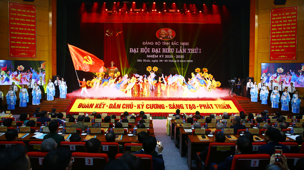 Chương trình nghệ thuật đặc sắc chào mừng Đại hội.